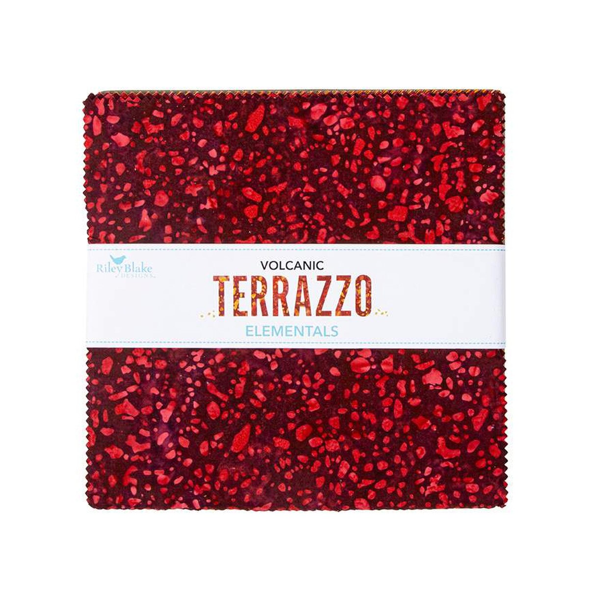 Batiks Elementals Terrazzo Volcanic 10" Stacker B