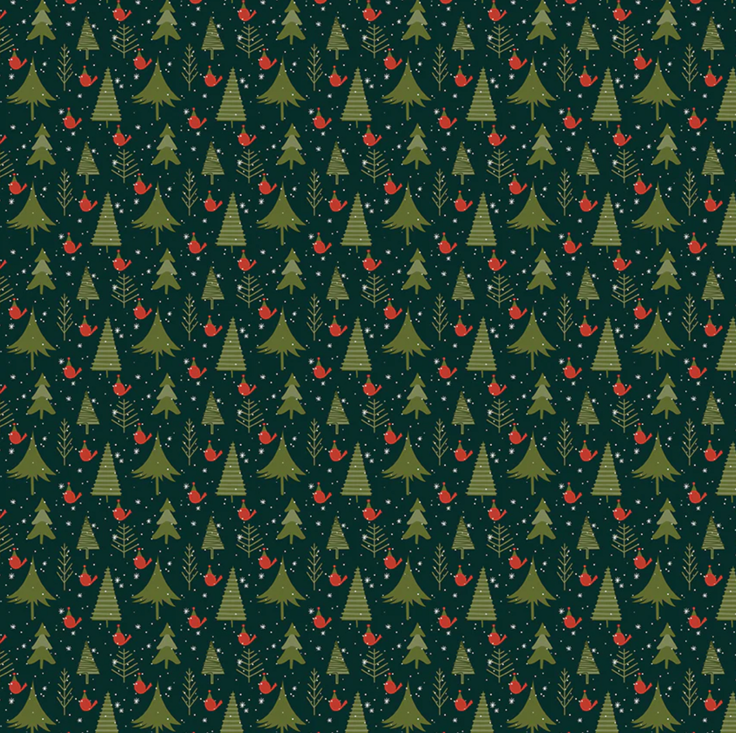 Christmas is in Town Trees- Forest