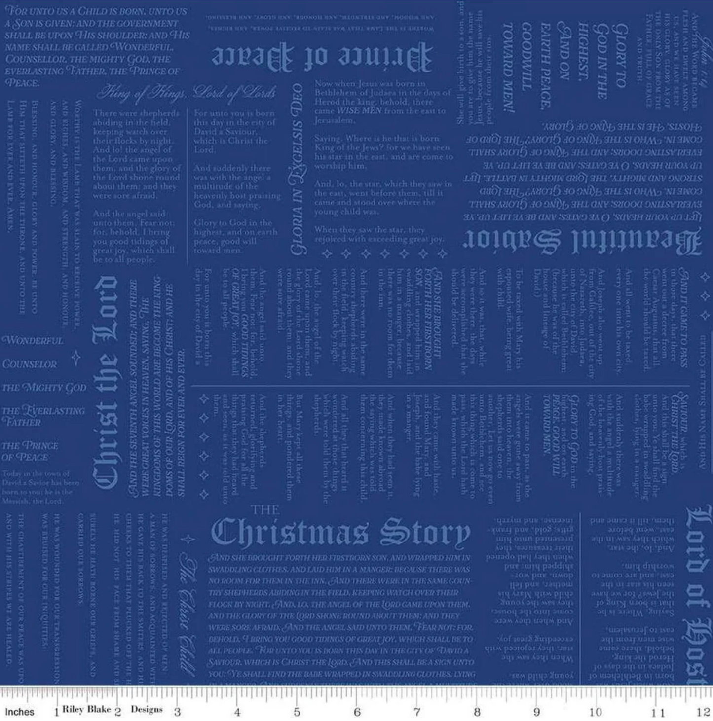 Christmas Wishes Christmas Story- Navy