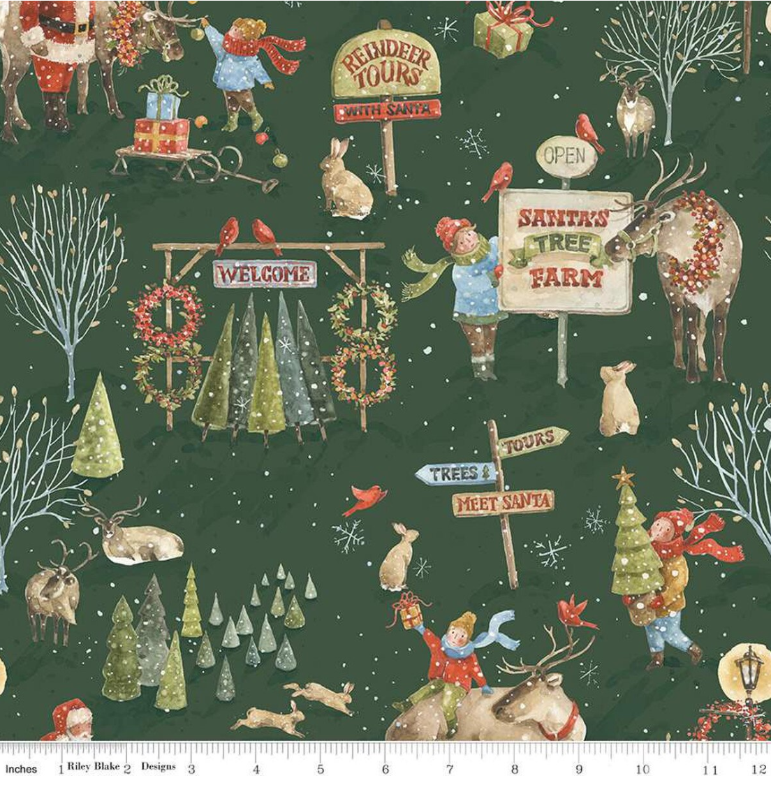 Santa's Tree Farm Main- Forest