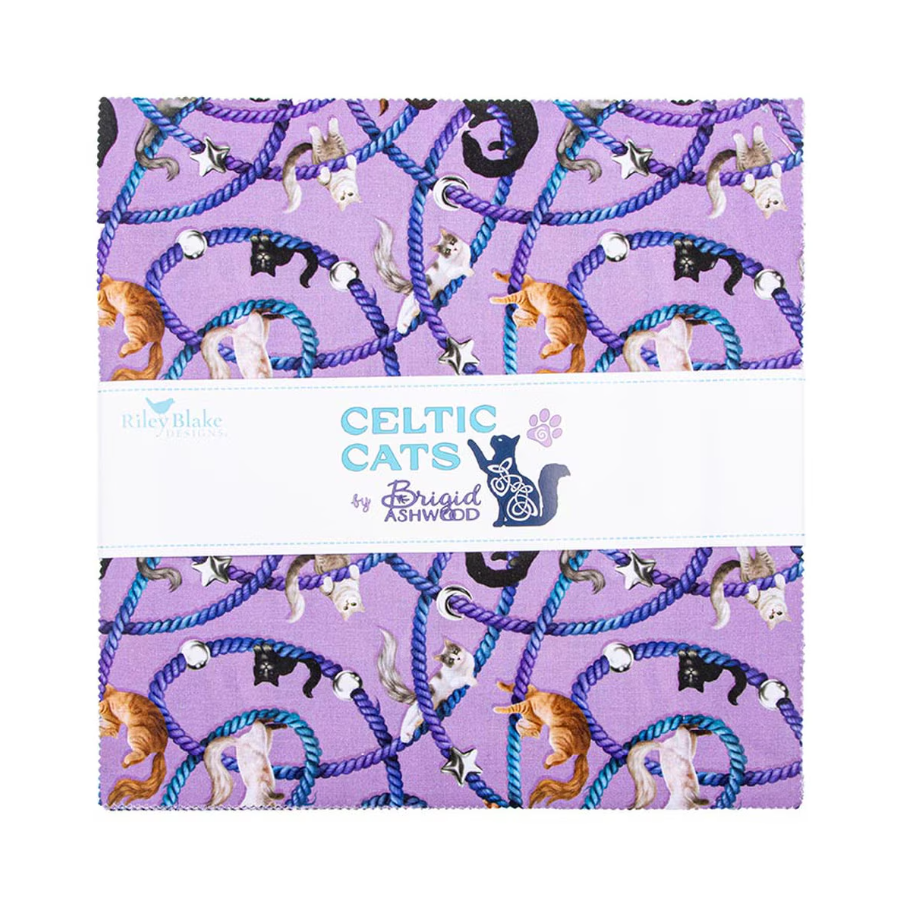 Celtic Cats 10" Stacker