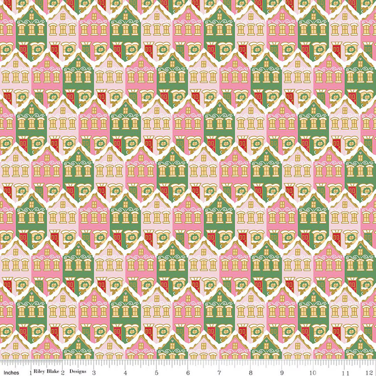 Claus & Co. Christmas Houses- Pink Sparkle