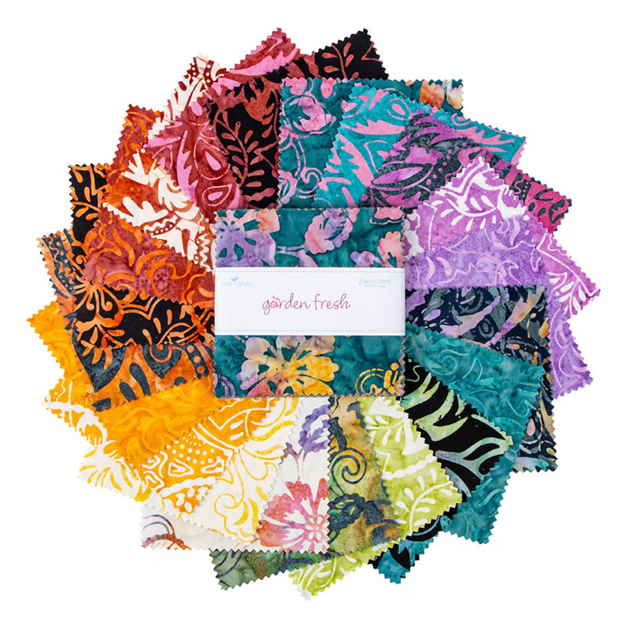 Expressions Batiks Garden Fresh 5" Stacker