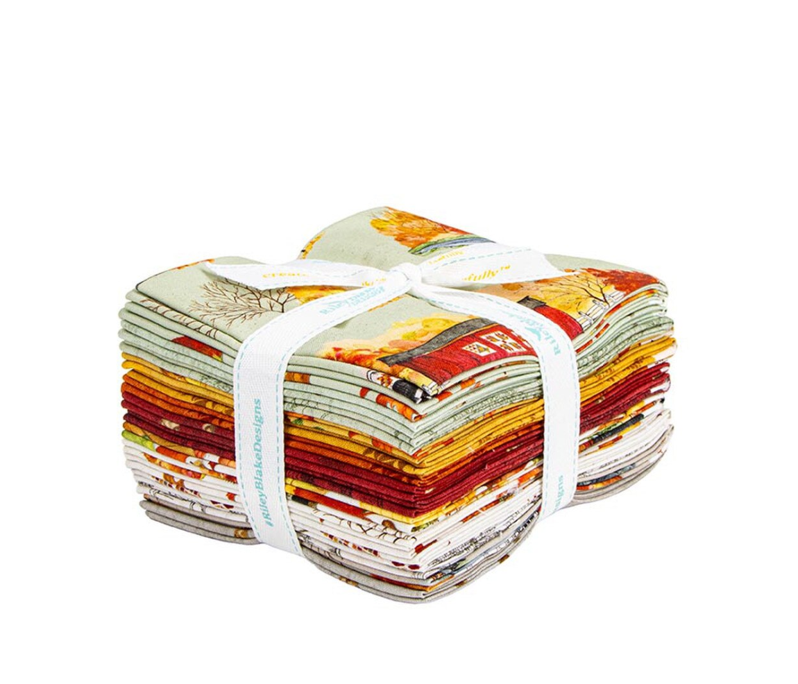 Covered Bridges in Fall Fat Quarter Bundle