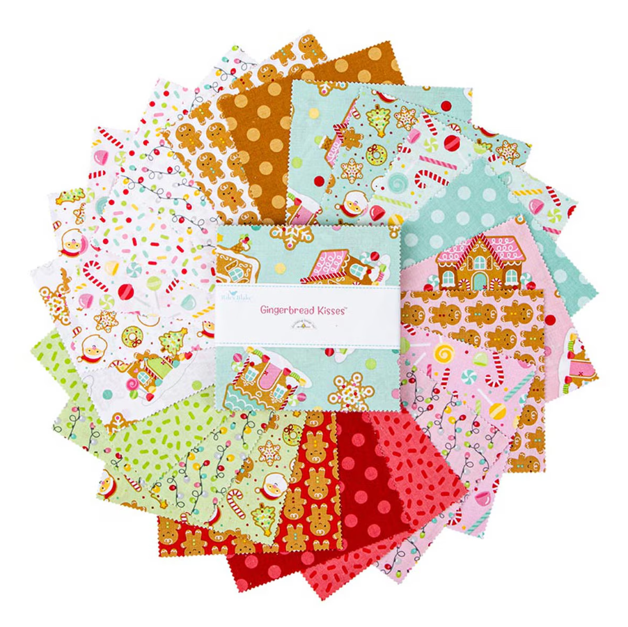 Gingerbread Kisses 5" Stacker