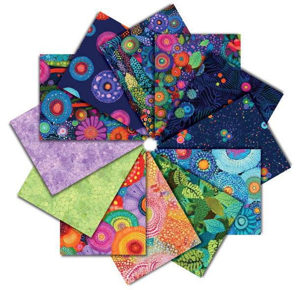 Jubilant Fat Quarters