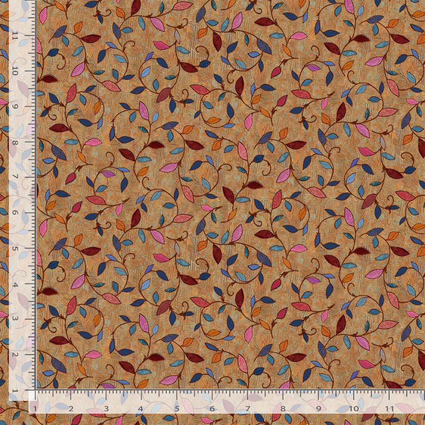 Leaf Vines - Tan