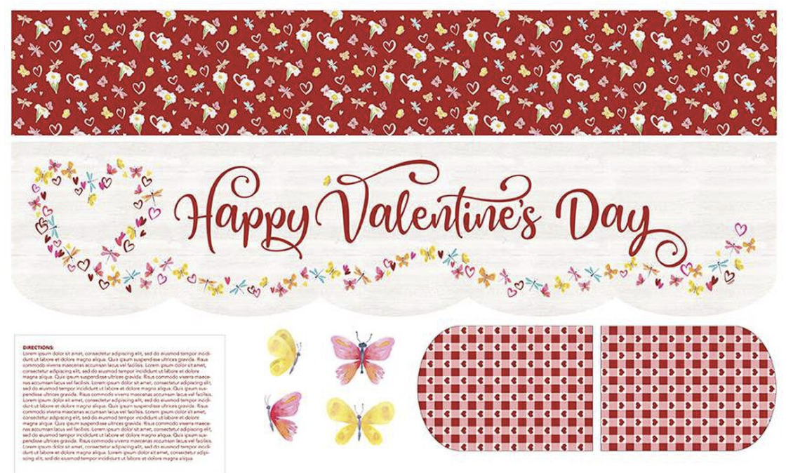 Mantel Runner of the Month Home Décor Panel- February **Coming Soon**