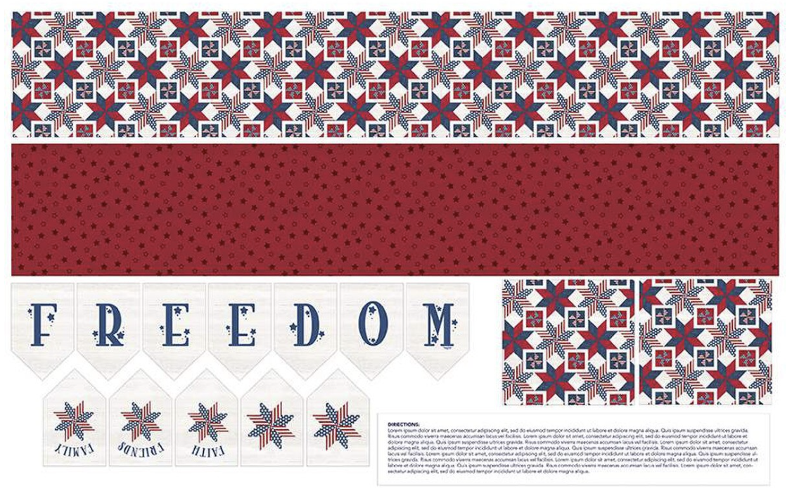 Mantel Runner of the Month Home Décor Panel- July