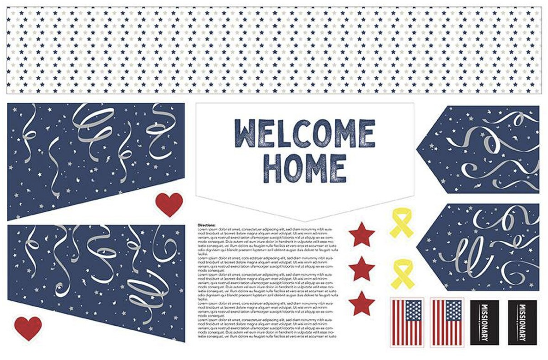 Mantel Runner of the Month Home Décor Panel- Welcome Home **Coming Soon**