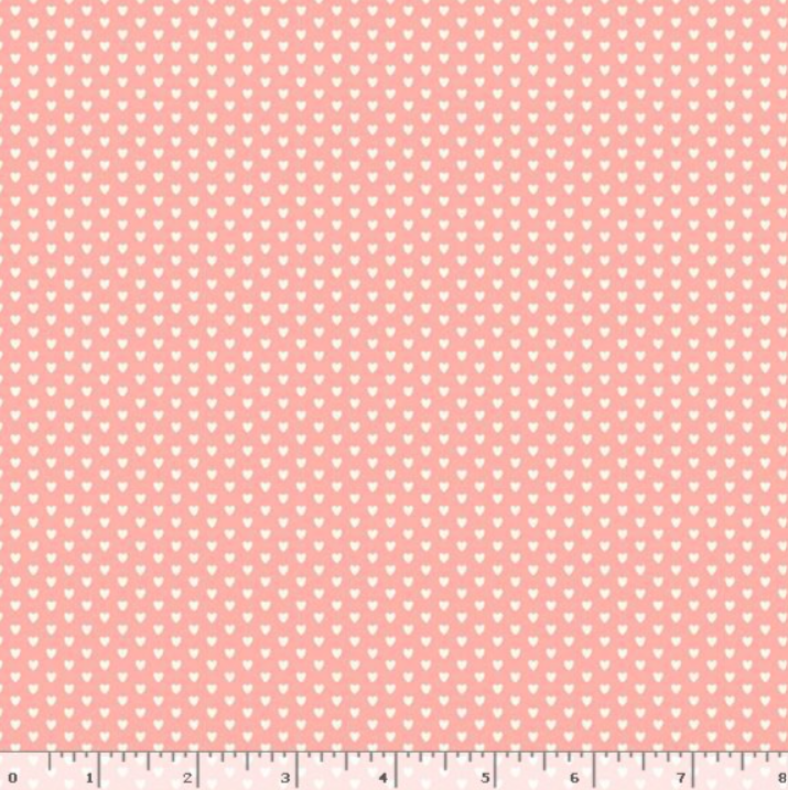 Mini Hearts- Pink
