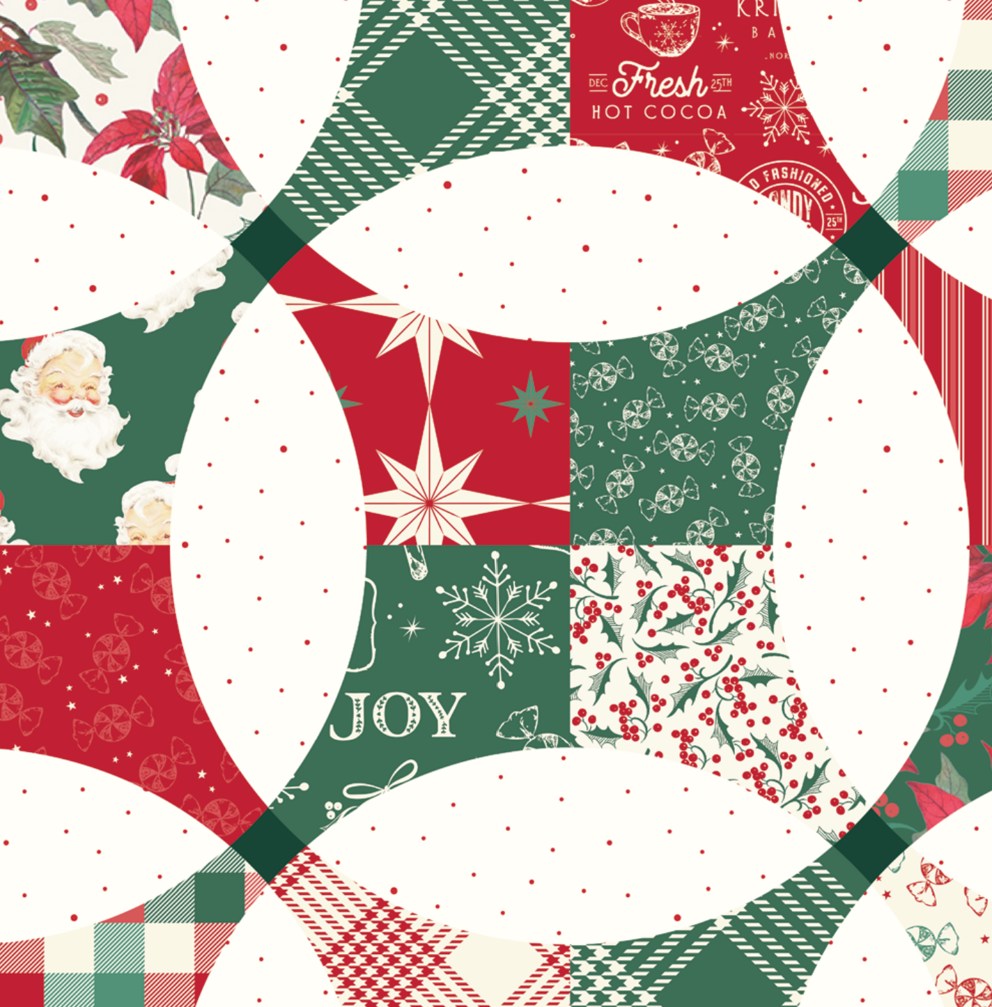 Merry Little Christmas Christmas Petals- Multi