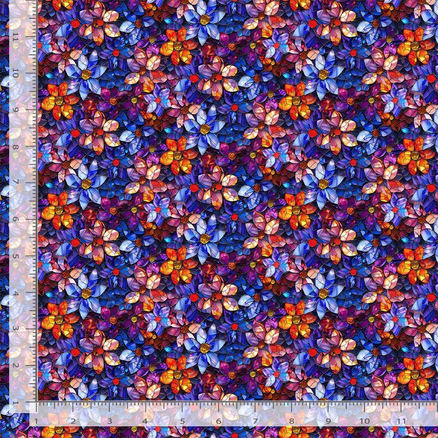 Packed Bright Floral- Multi