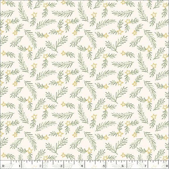 Snowman's Village Pine- Cream