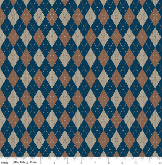 Plaid-Venture Club Archer- Navy