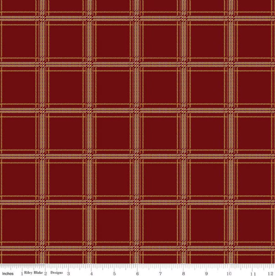 Plaid-Venture Club Hunter- Mahogany