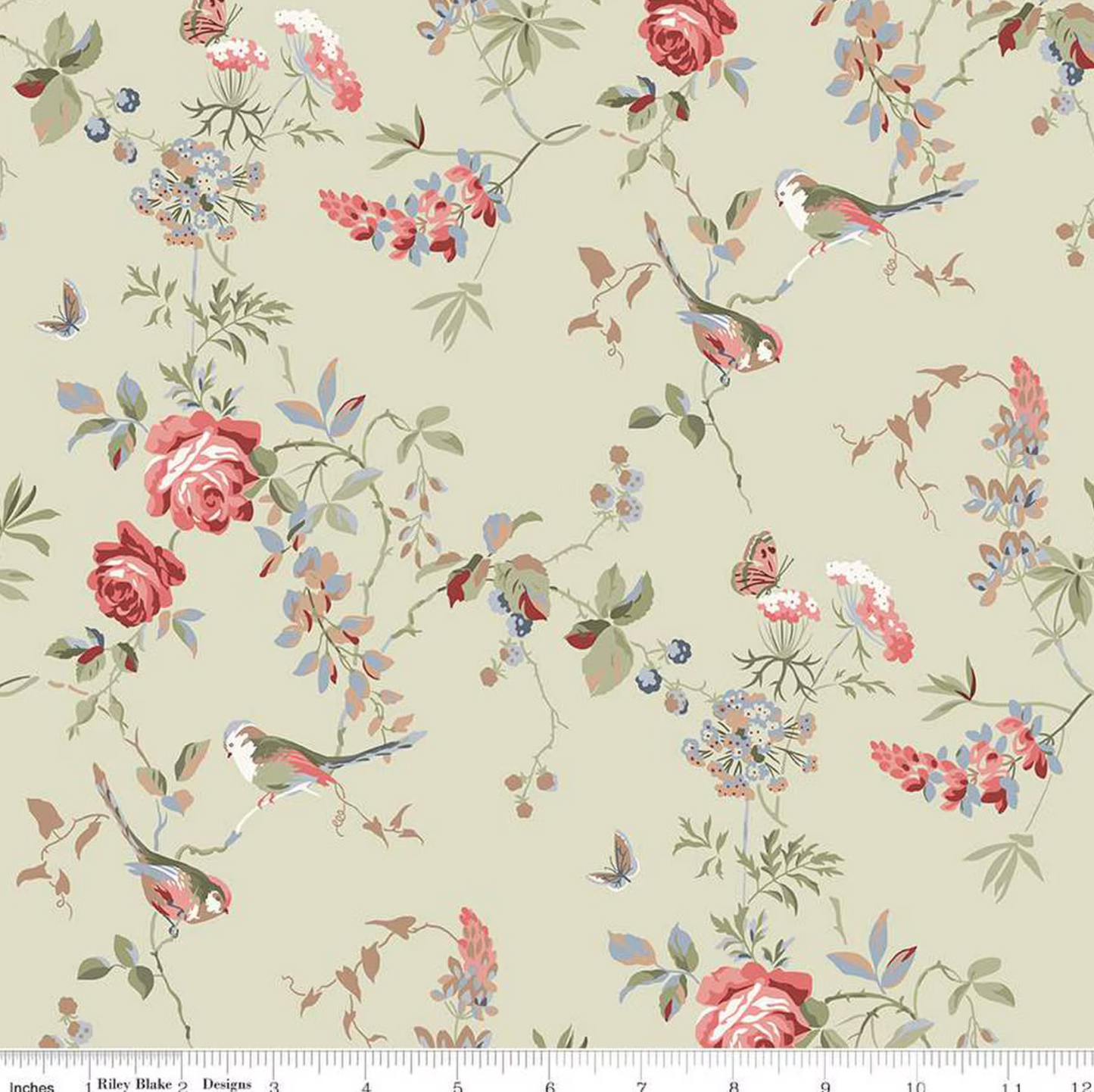 Anne of Green Gables Floral- Sage