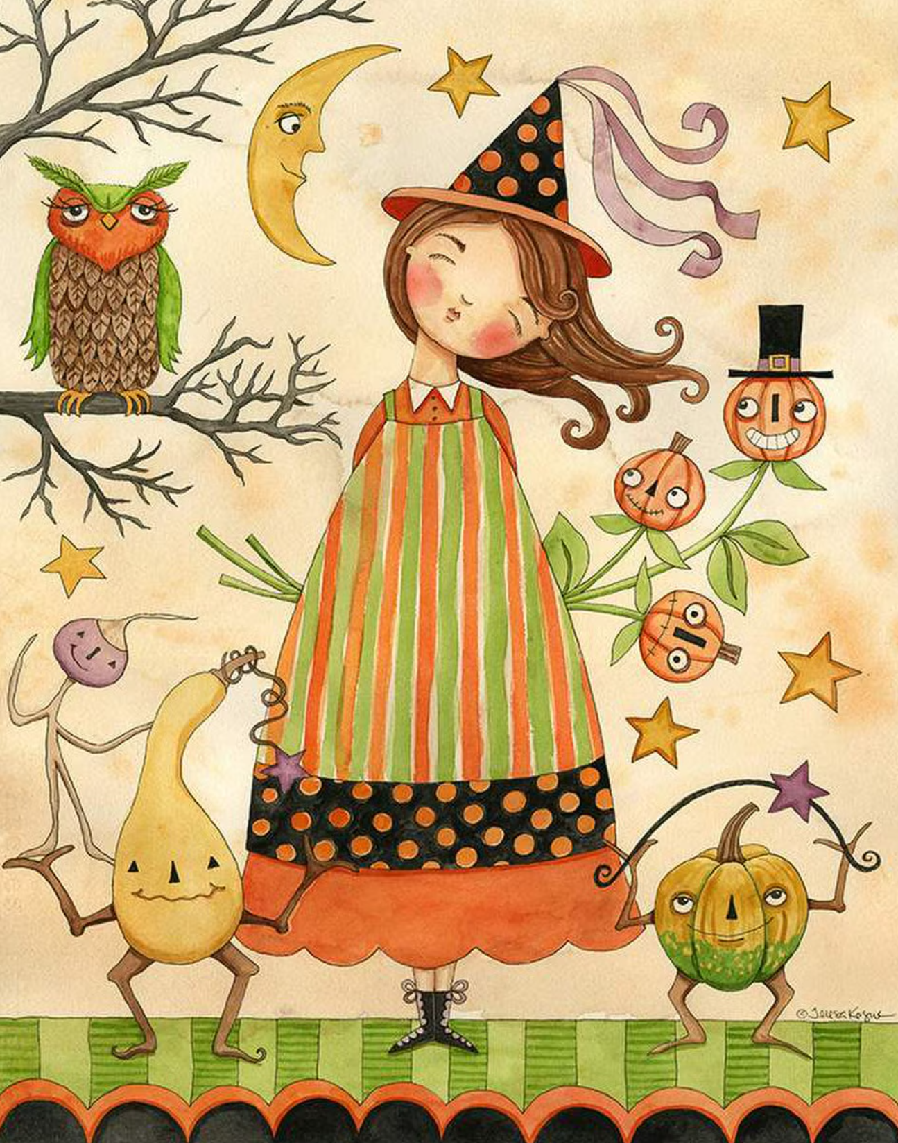 Ghoul Friends Panel 36"