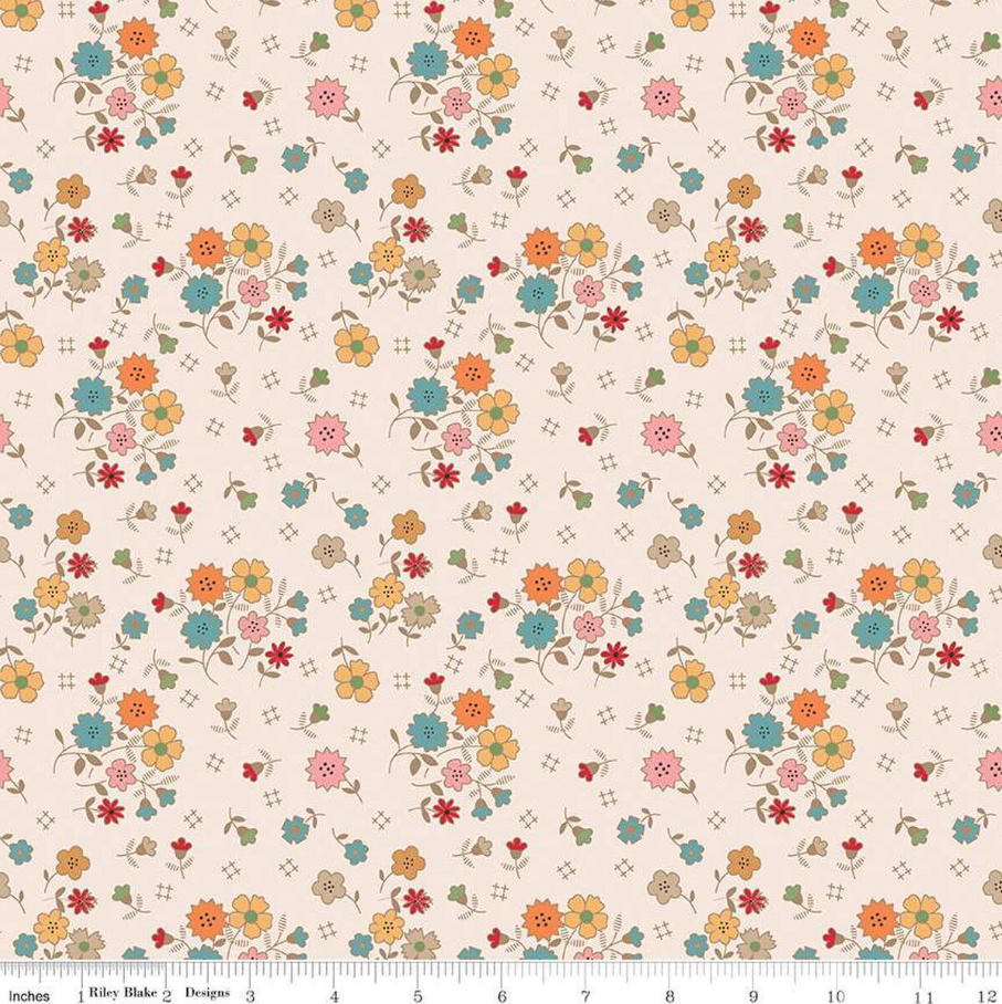 Autumn Floral- Latte