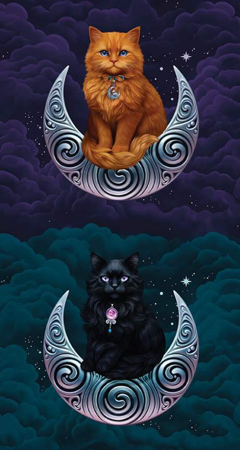 Celtic Cats 24" Panel