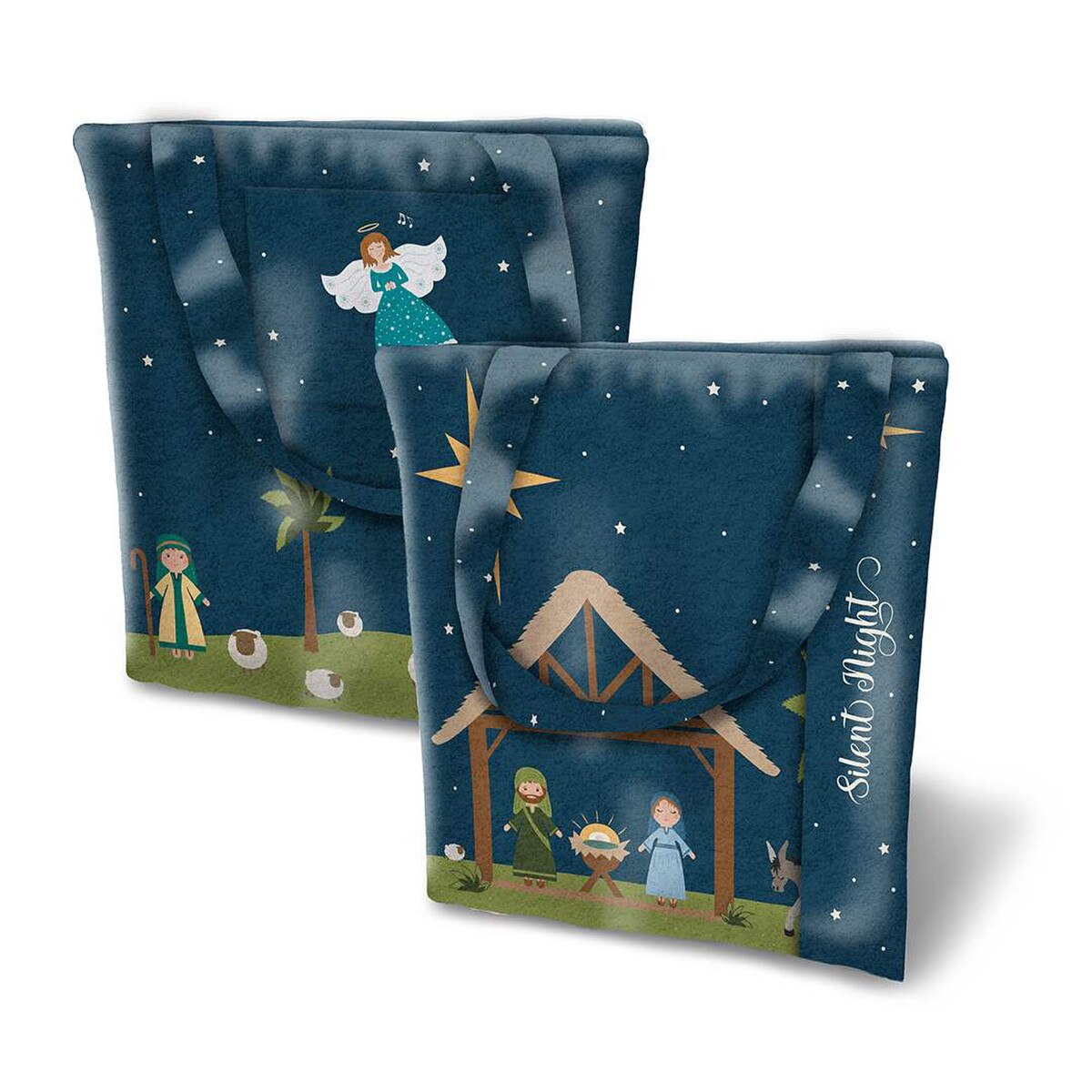 Silent Night Nativity Panel
