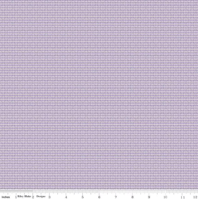 Stitcher's Flannel Railroad Stripe - Lavender