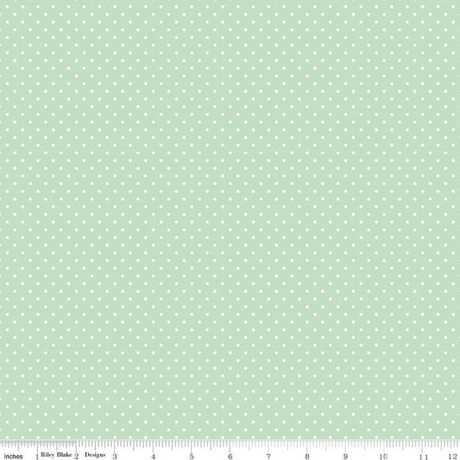 Swiss Dot- Sweet Mint