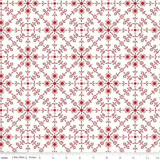Wide Back Bee Plaids Homemade- Red