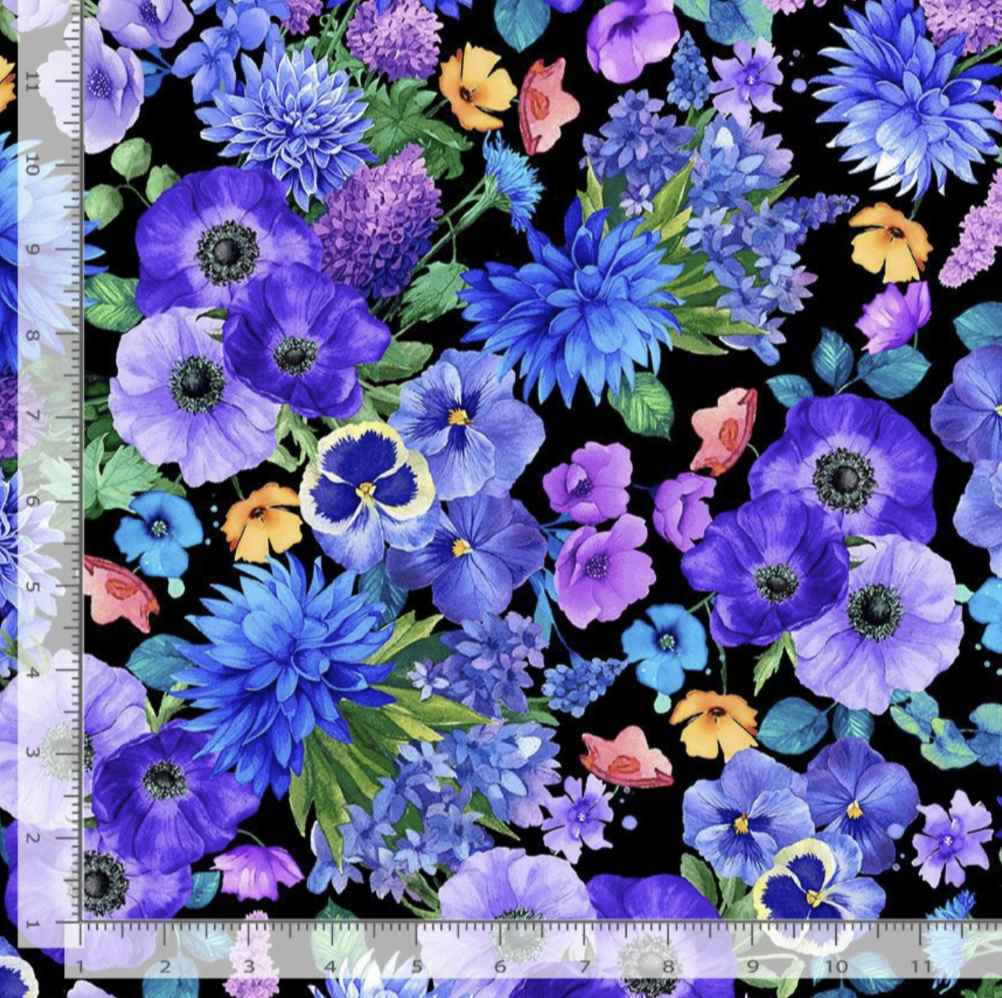 Wildflower Bouquet Packed- Black