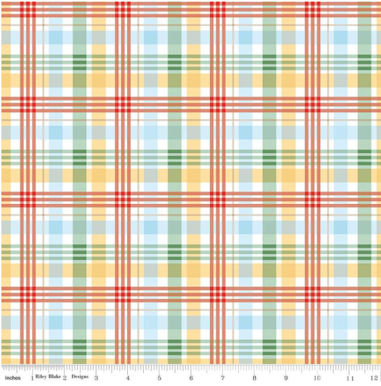 Winnie the Pooh Plaid- Multi