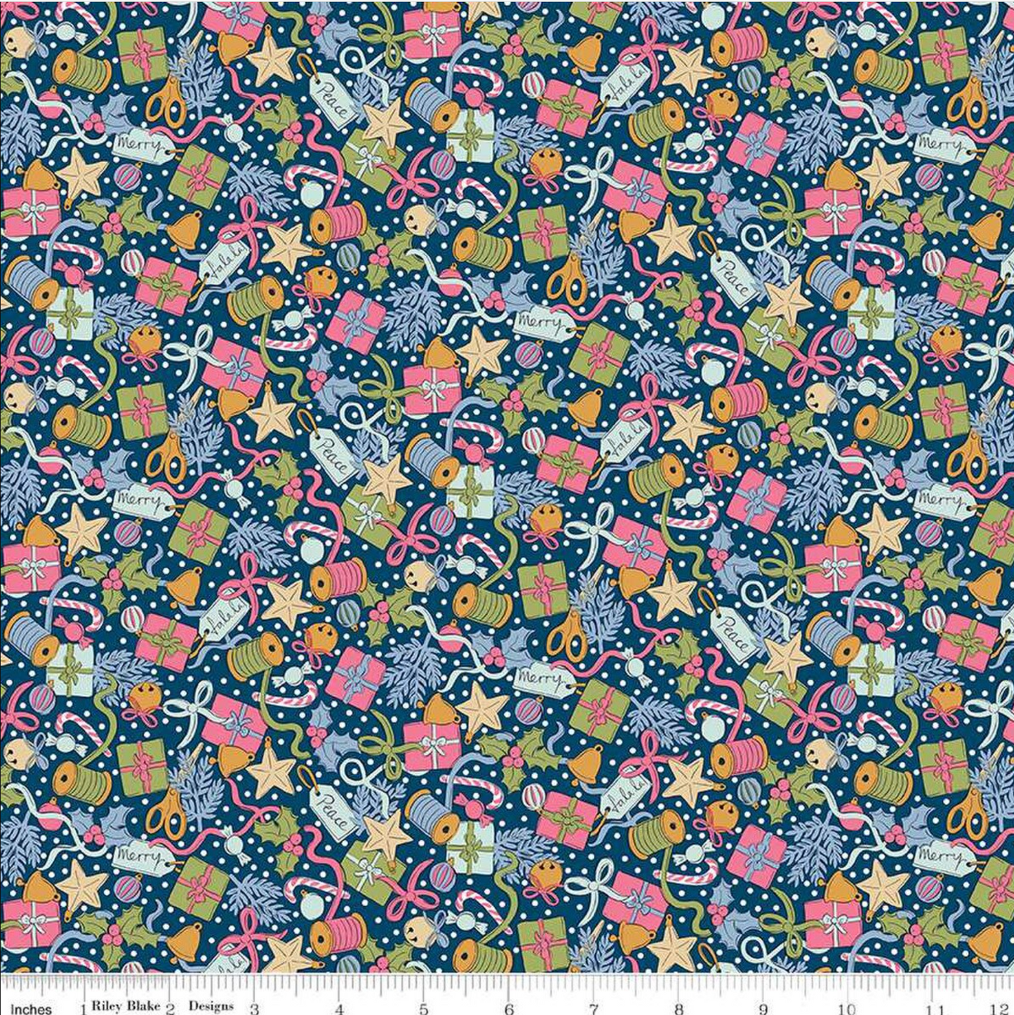 Liberty: Festive Greetings Festive Gifting B- Blue