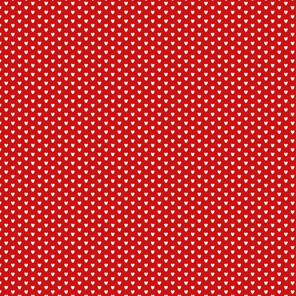 Mini Hearts- Red
