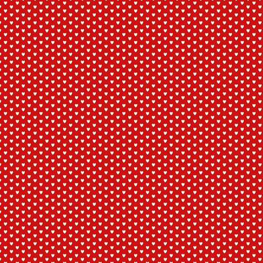 Mini Hearts- Red