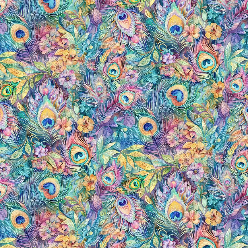 Fantasy Plumes & Floral