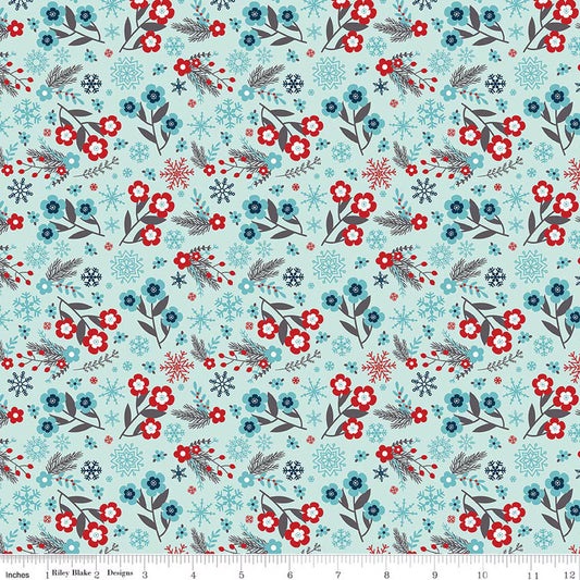 A Perfect Winter Flowers- Powder