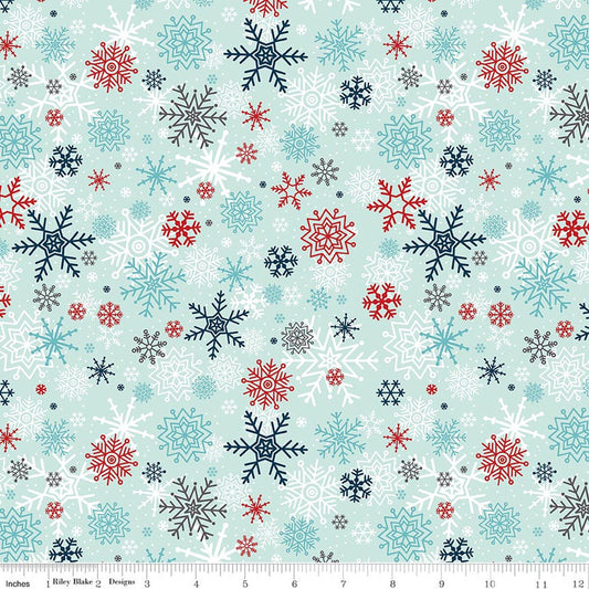 A Perfect Winter Snowflakes- Powder