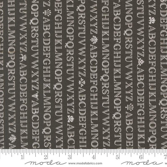 Agatha Road Text Stripe- Midnight