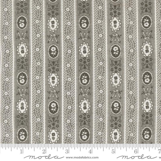Agatha Road Wallpaper Stripes- Midnight