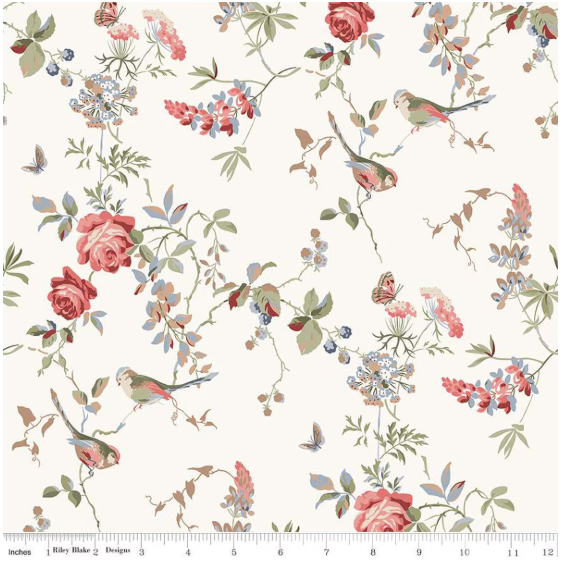 Anne of Green Gables Floral- Cream