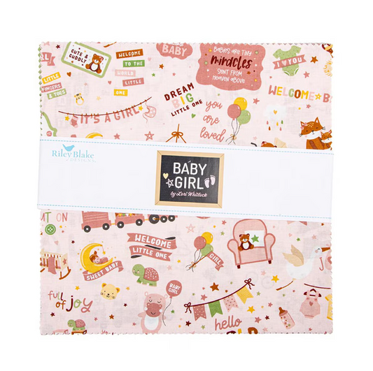 Baby Girl 10" Stacker