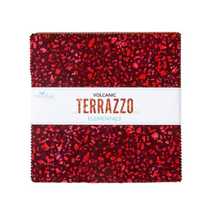 Batiks Elementals Terrazzo Volcanic 10" Stacker B