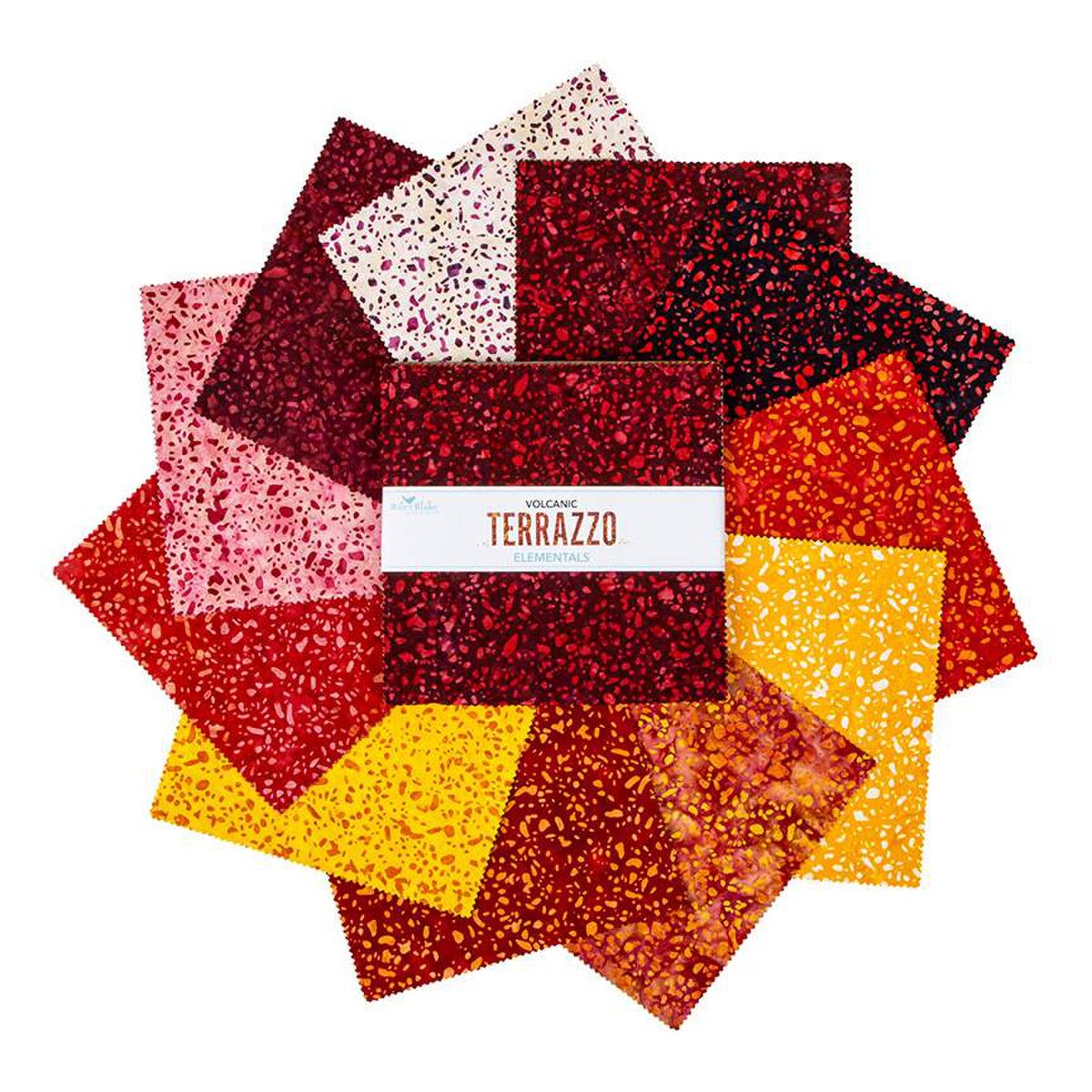 Batiks Elementals Terrazzo Volcanic 10" Stacker B