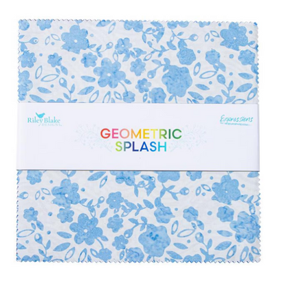 Batiks Geometric Splash 10" Stacker