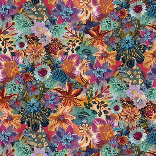 Boho Packed Floral
