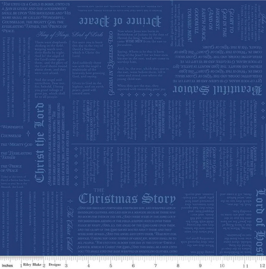 Christmas Wishes Christmas Story- Navy