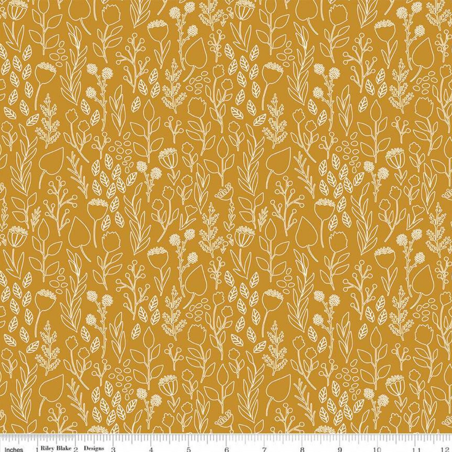 Blush 'n Butterscotch Outlines- Butterscotch