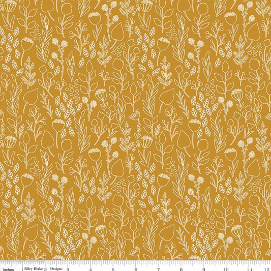 Blush 'n Butterscotch Outlines- Butterscotch