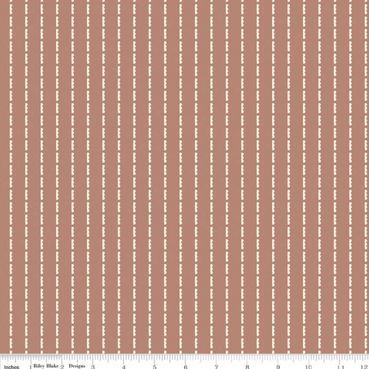 Blush 'n Butterscotch Clouds- Dusty Rose