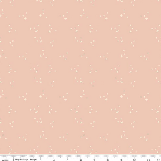 Blush 'n Butterscotch Cross Sparkles- Blush