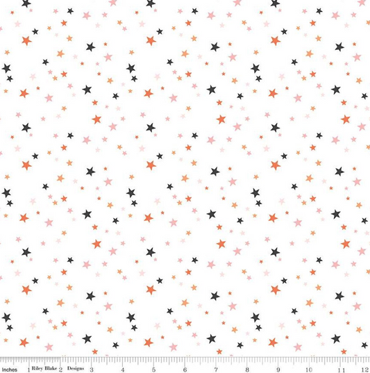 Hey Pumpkin Stars- White